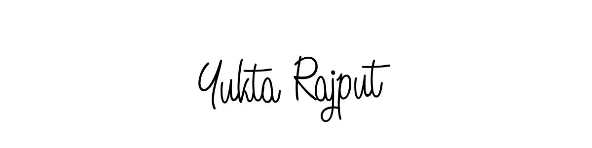 Similarly Angelique-Rose-font-FFP is the best handwritten signature design. Signature creator online .You can use it as an online autograph creator for name Yukta Rajput. Yukta Rajput signature style 5 images and pictures png