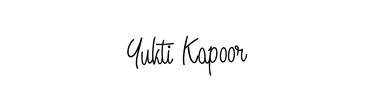 Make a short Yukti Kapoor signature style. Manage your documents anywhere anytime using Angelique-Rose-font-FFP. Create and add eSignatures, submit forms, share and send files easily. Yukti Kapoor signature style 5 images and pictures png