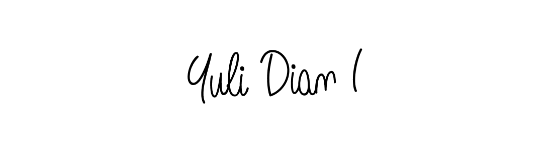 Best and Professional Signature Style for Yuli Dian I. Angelique-Rose-font-FFP Best Signature Style Collection. Yuli Dian I signature style 5 images and pictures png