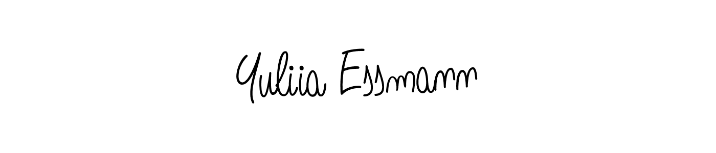 Best and Professional Signature Style for Yuliia Essmann. Angelique-Rose-font-FFP Best Signature Style Collection. Yuliia Essmann signature style 5 images and pictures png