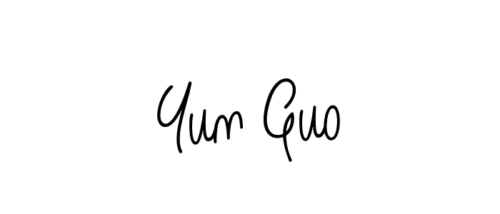 It looks lik you need a new signature style for name Yun Guo. Design unique handwritten (Angelique-Rose-font-FFP) signature with our free signature maker in just a few clicks. Yun Guo signature style 5 images and pictures png