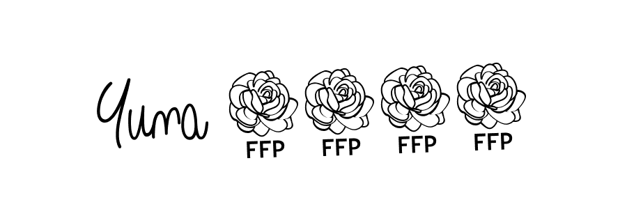 Use a signature maker to create a handwritten signature online. With this signature software, you can design (Angelique-Rose-font-FFP) your own signature for name Yuna 9399. Yuna 9399 signature style 5 images and pictures png