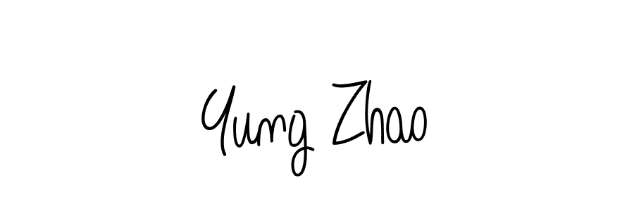 Best and Professional Signature Style for Yung Zhao. Angelique-Rose-font-FFP Best Signature Style Collection. Yung Zhao signature style 5 images and pictures png