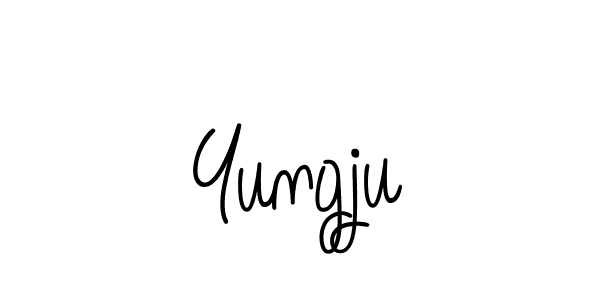 Once you've used our free online signature maker to create your best signature Angelique-Rose-font-FFP style, it's time to enjoy all of the benefits that Yungju name signing documents. Yungju signature style 5 images and pictures png