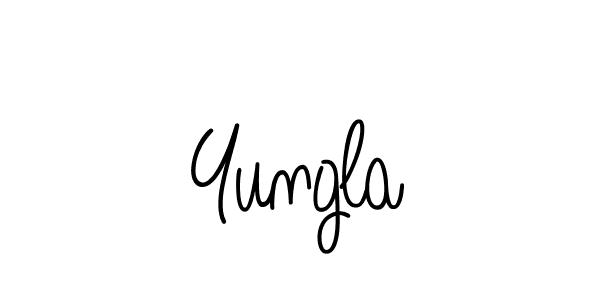 Make a beautiful signature design for name Yungla. Use this online signature maker to create a handwritten signature for free. Yungla signature style 5 images and pictures png