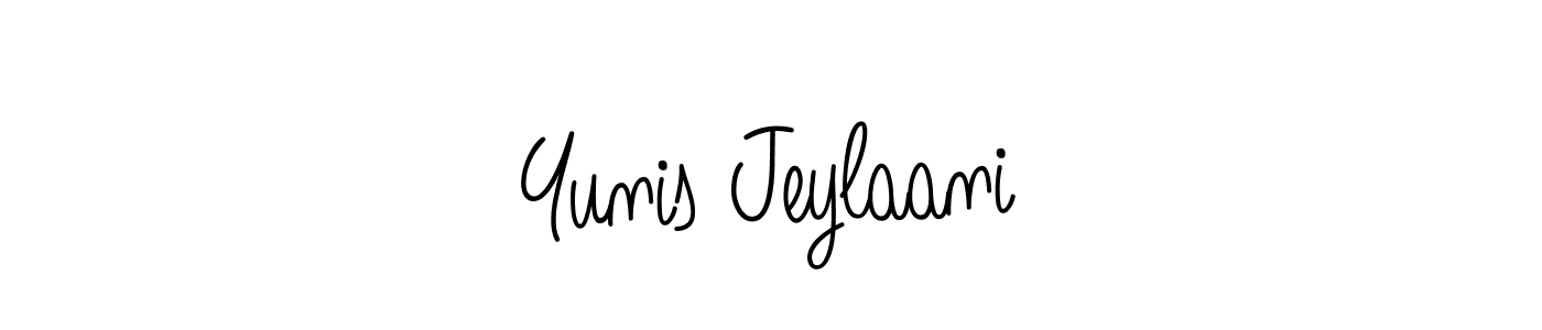 This is the best signature style for the Yunis Jeylaani name. Also you like these signature font (Angelique-Rose-font-FFP). Mix name signature. Yunis Jeylaani signature style 5 images and pictures png