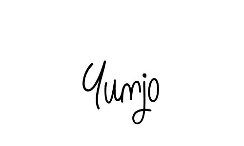 Similarly Angelique-Rose-font-FFP is the best handwritten signature design. Signature creator online .You can use it as an online autograph creator for name Yunjo. Yunjo signature style 5 images and pictures png