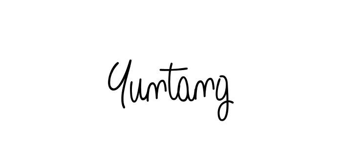 Also we have Yuntang name is the best signature style. Create professional handwritten signature collection using Angelique-Rose-font-FFP autograph style. Yuntang signature style 5 images and pictures png