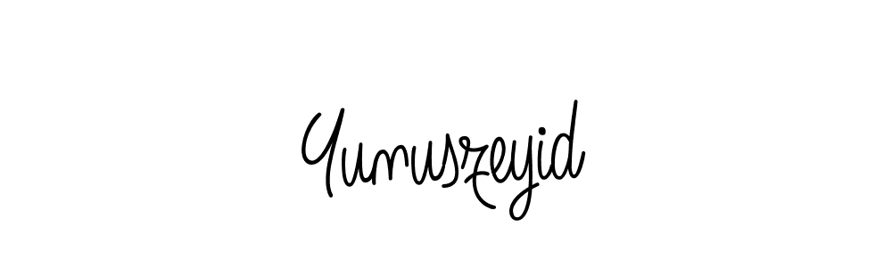 Design your own signature with our free online signature maker. With this signature software, you can create a handwritten (Angelique-Rose-font-FFP) signature for name Yunuszeyid. Yunuszeyid signature style 5 images and pictures png