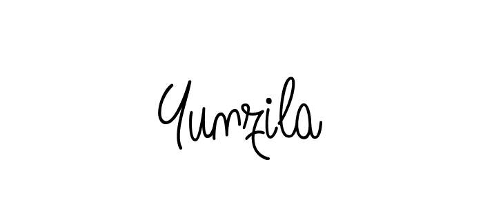 if you are searching for the best signature style for your name Yunzila. so please give up your signature search. here we have designed multiple signature styles  using Angelique-Rose-font-FFP. Yunzila signature style 5 images and pictures png