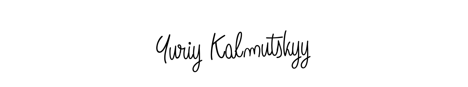 The best way (Angelique-Rose-font-FFP) to make a short signature is to pick only two or three words in your name. The name Yuriy Kalmutskyy include a total of six letters. For converting this name. Yuriy Kalmutskyy signature style 5 images and pictures png