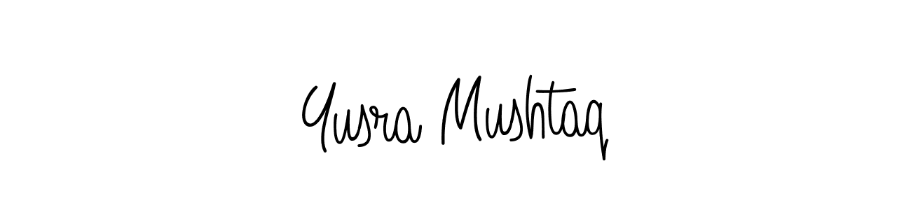 This is the best signature style for the Yusra Mushtaq name. Also you like these signature font (Angelique-Rose-font-FFP). Mix name signature. Yusra Mushtaq signature style 5 images and pictures png
