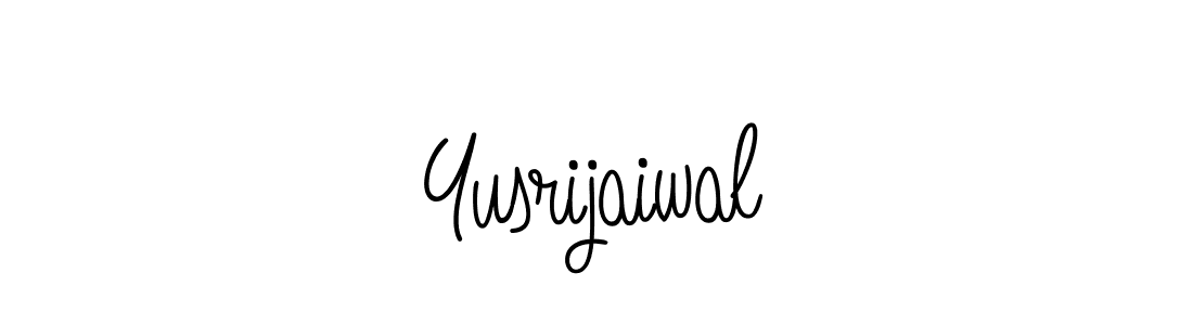 Once you've used our free online signature maker to create your best signature Angelique-Rose-font-FFP style, it's time to enjoy all of the benefits that Yusrijaiwal name signing documents. Yusrijaiwal signature style 5 images and pictures png