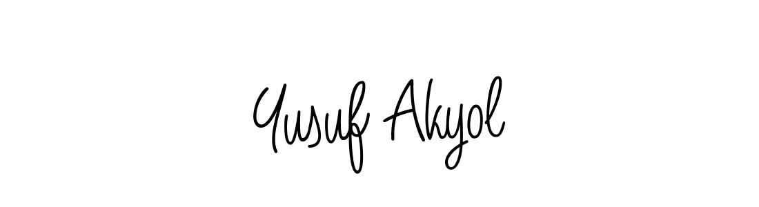 Once you've used our free online signature maker to create your best signature Angelique-Rose-font-FFP style, it's time to enjoy all of the benefits that Yusuf Akyol name signing documents. Yusuf Akyol signature style 5 images and pictures png