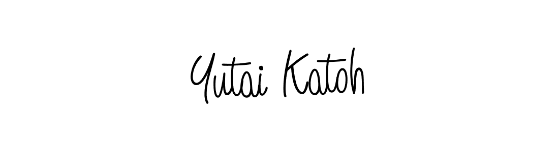 if you are searching for the best signature style for your name Yutai Katoh. so please give up your signature search. here we have designed multiple signature styles  using Angelique-Rose-font-FFP. Yutai Katoh signature style 5 images and pictures png
