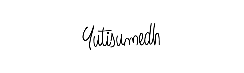 Best and Professional Signature Style for Yutisumedh. Angelique-Rose-font-FFP Best Signature Style Collection. Yutisumedh signature style 5 images and pictures png