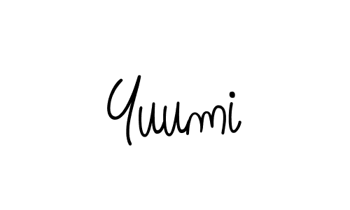 Once you've used our free online signature maker to create your best signature Angelique-Rose-font-FFP style, it's time to enjoy all of the benefits that Yuumi name signing documents. Yuumi signature style 5 images and pictures png
