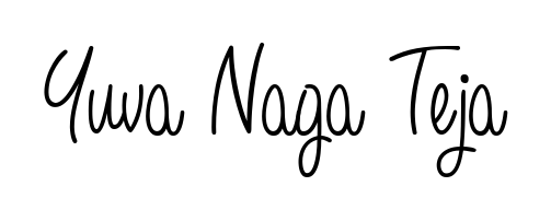 The Angelique-Rose-font-FFP handwriting style adds charm and authenticity to name Yuva Naga Teja. A wonderful choice for personal thank-you notes. Yuva Naga Teja signature style 5 images and pictures png