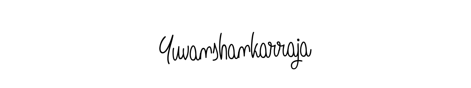 Design your own signature with our free online signature maker. With this signature software, you can create a handwritten (Angelique-Rose-font-FFP) signature for name Yuvanshankarraja. Yuvanshankarraja signature style 5 images and pictures png
