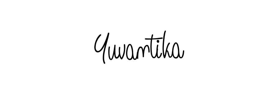 Make a beautiful signature design for name Yuvantika. Use this online signature maker to create a handwritten signature for free. Yuvantika signature style 5 images and pictures png