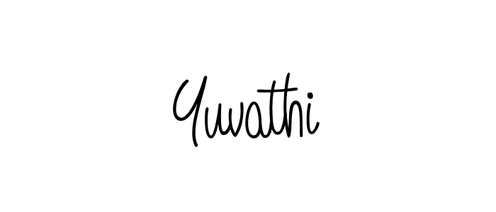 This is the best signature style for the Yuvathi name. Also you like these signature font (Angelique-Rose-font-FFP). Mix name signature. Yuvathi signature style 5 images and pictures png