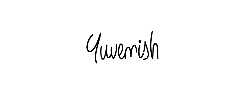 Here are the top 10 professional signature styles for the name Yuvenish. These are the best autograph styles you can use for your name. Yuvenish signature style 5 images and pictures png