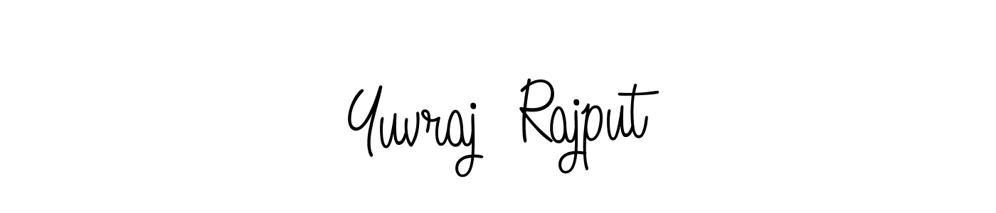 You can use this online signature creator to create a handwritten signature for the name Yuvraj  Rajput. This is the best online autograph maker. Yuvraj  Rajput signature style 5 images and pictures png