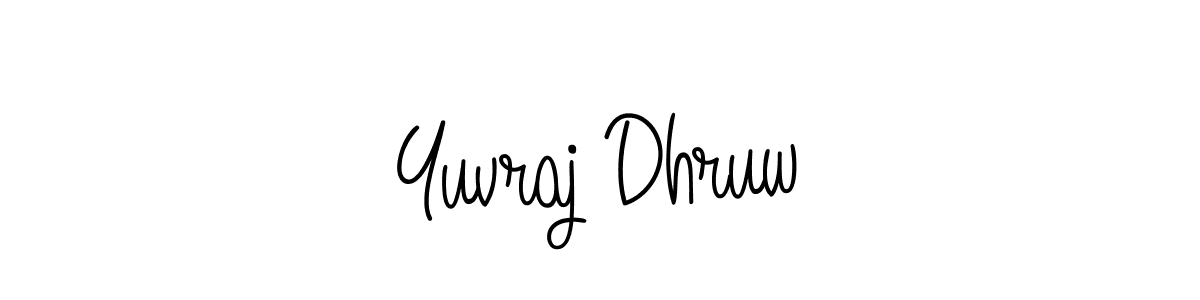 Also You can easily find your signature by using the search form. We will create Yuvraj Dhruw name handwritten signature images for you free of cost using Angelique-Rose-font-FFP sign style. Yuvraj Dhruw signature style 5 images and pictures png