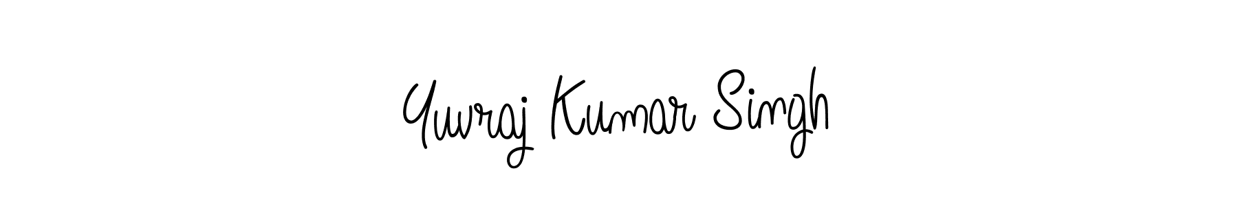 Yuvraj Kumar Singh stylish signature style. Best Handwritten Sign (Angelique-Rose-font-FFP) for my name. Handwritten Signature Collection Ideas for my name Yuvraj Kumar Singh. Yuvraj Kumar Singh signature style 5 images and pictures png