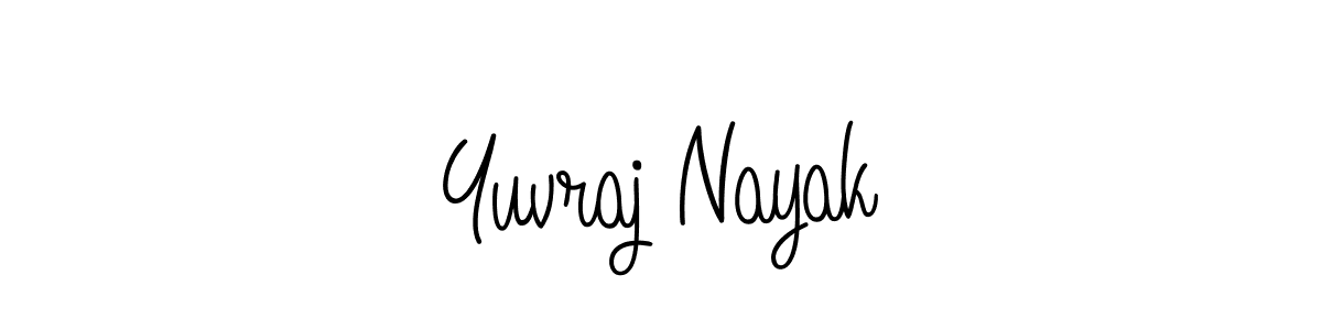 Also we have Yuvraj Nayak name is the best signature style. Create professional handwritten signature collection using Angelique-Rose-font-FFP autograph style. Yuvraj Nayak signature style 5 images and pictures png