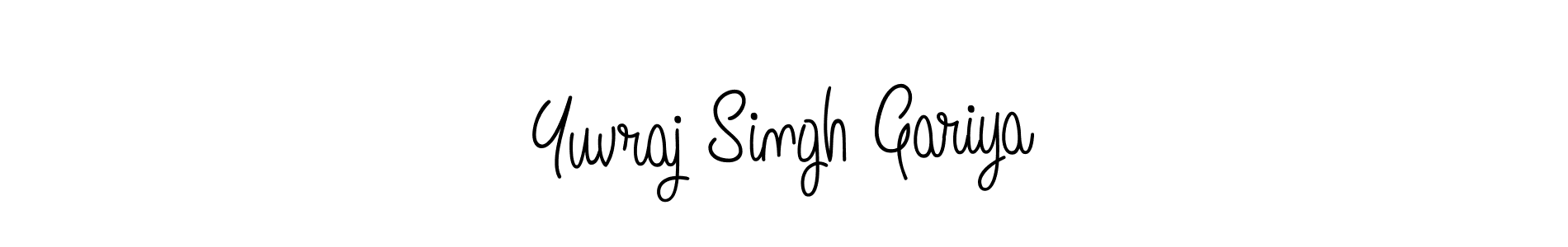 Make a short Yuvraj Singh Gariya signature style. Manage your documents anywhere anytime using Angelique-Rose-font-FFP. Create and add eSignatures, submit forms, share and send files easily. Yuvraj Singh Gariya signature style 5 images and pictures png