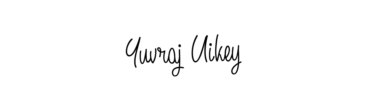 It looks lik you need a new signature style for name Yuvraj Uikey. Design unique handwritten (Angelique-Rose-font-FFP) signature with our free signature maker in just a few clicks. Yuvraj Uikey signature style 5 images and pictures png