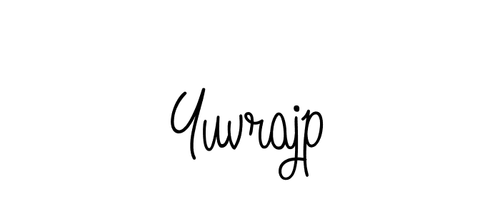 Use a signature maker to create a handwritten signature online. With this signature software, you can design (Angelique-Rose-font-FFP) your own signature for name Yuvrajp. Yuvrajp signature style 5 images and pictures png