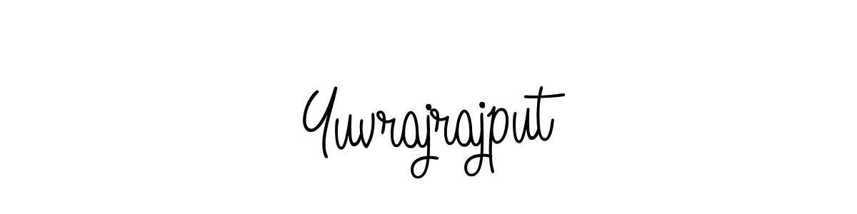 Also we have Yuvrajrajput name is the best signature style. Create professional handwritten signature collection using Angelique-Rose-font-FFP autograph style. Yuvrajrajput signature style 5 images and pictures png