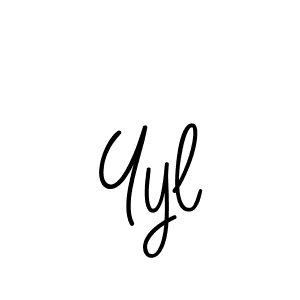 Also You can easily find your signature by using the search form. We will create Yyl name handwritten signature images for you free of cost using Angelique-Rose-font-FFP sign style. Yyl signature style 5 images and pictures png