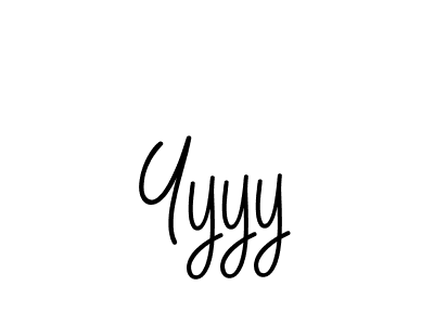 The best way (Angelique-Rose-font-FFP) to make a short signature is to pick only two or three words in your name. The name Yyyy include a total of six letters. For converting this name. Yyyy signature style 5 images and pictures png