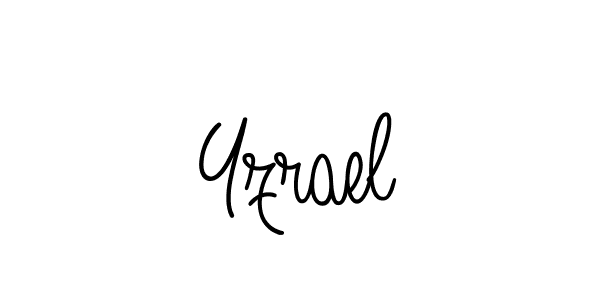 Design your own signature with our free online signature maker. With this signature software, you can create a handwritten (Angelique-Rose-font-FFP) signature for name Yzrael. Yzrael signature style 5 images and pictures png