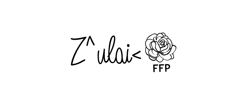 You should practise on your own different ways (Angelique-Rose-font-FFP) to write your name (Z^ulai<3) in signature. don't let someone else do it for you. Z^ulai<3 signature style 5 images and pictures png