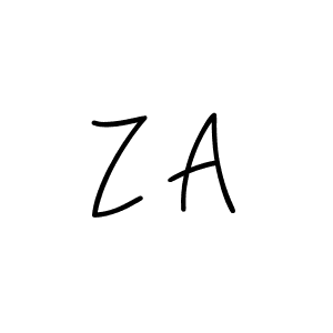 Z A stylish signature style. Best Handwritten Sign (Angelique-Rose-font-FFP) for my name. Handwritten Signature Collection Ideas for my name Z A. Z A signature style 5 images and pictures png