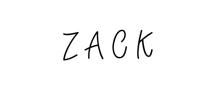 This is the best signature style for the Z A C K name. Also you like these signature font (Angelique-Rose-font-FFP). Mix name signature. Z A C K signature style 5 images and pictures png