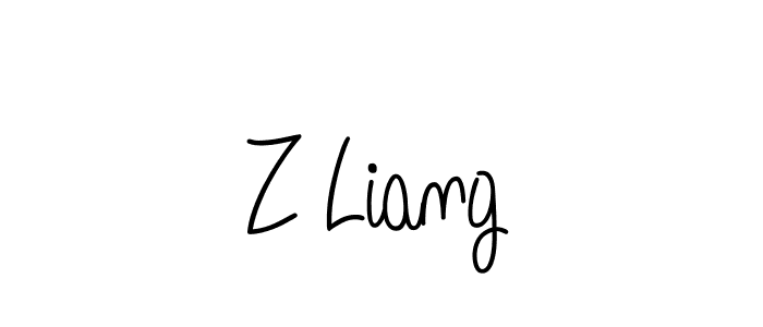 Make a beautiful signature design for name Z Liang. Use this online signature maker to create a handwritten signature for free. Z Liang signature style 5 images and pictures png