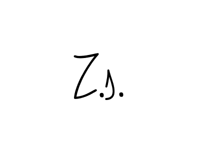 if you are searching for the best signature style for your name Z.s.. so please give up your signature search. here we have designed multiple signature styles  using Angelique-Rose-font-FFP. Z.s. signature style 5 images and pictures png