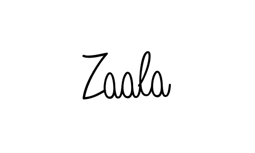 Also we have Zaala name is the best signature style. Create professional handwritten signature collection using Angelique-Rose-font-FFP autograph style. Zaala signature style 5 images and pictures png