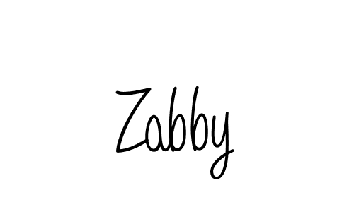 You can use this online signature creator to create a handwritten signature for the name Zabby. This is the best online autograph maker. Zabby signature style 5 images and pictures png