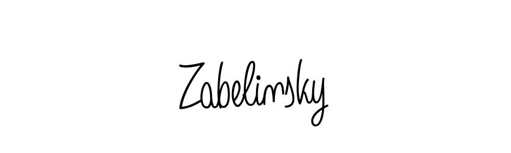 How to Draw Zabelinsky signature style? Angelique-Rose-font-FFP is a latest design signature styles for name Zabelinsky. Zabelinsky signature style 5 images and pictures png