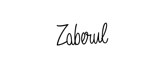 You can use this online signature creator to create a handwritten signature for the name Zaberul. This is the best online autograph maker. Zaberul signature style 5 images and pictures png