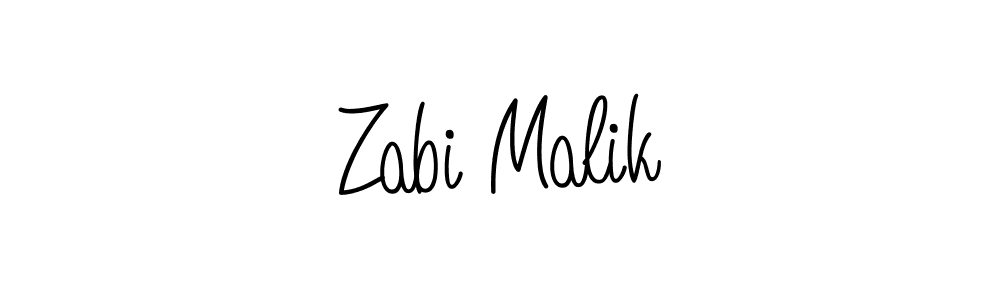 Make a short Zabi Malik signature style. Manage your documents anywhere anytime using Angelique-Rose-font-FFP. Create and add eSignatures, submit forms, share and send files easily. Zabi Malik signature style 5 images and pictures png