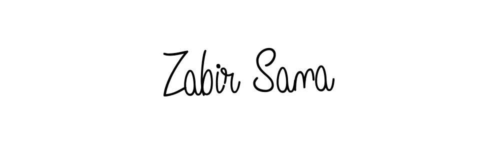 Here are the top 10 professional signature styles for the name Zabir Sana. These are the best autograph styles you can use for your name. Zabir Sana signature style 5 images and pictures png