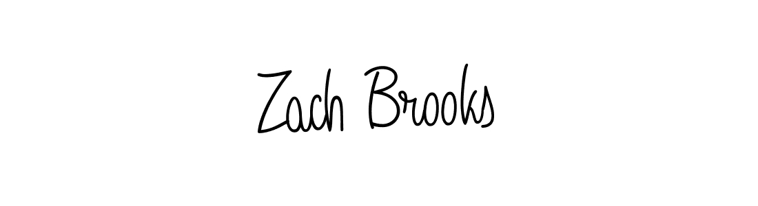 Also we have Zach Brooks name is the best signature style. Create professional handwritten signature collection using Angelique-Rose-font-FFP autograph style. Zach Brooks signature style 5 images and pictures png