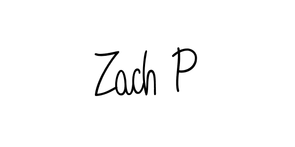 Also You can easily find your signature by using the search form. We will create Zach P name handwritten signature images for you free of cost using Angelique-Rose-font-FFP sign style. Zach P signature style 5 images and pictures png